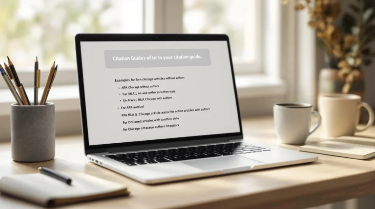 Citation Styles