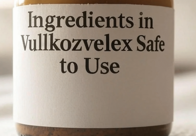 ingredients in vullkozvelex safe to use