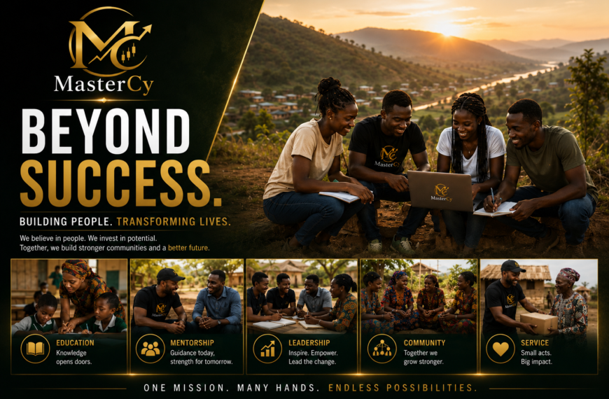 HOW CYRUS JAMES HARRISON AND THE MASTERCY COMMUNITY ARE HELPING THE UNDERPRIVILEGED BUILD A BETTER FUTURE